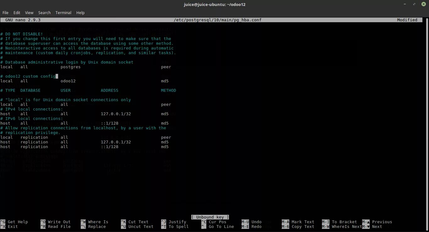 No pg hba entry for host. Odoo 12 install Ubuntu. PG_HBA.conf. Linux Debian. Debian 10 установка POSTGRESQL.