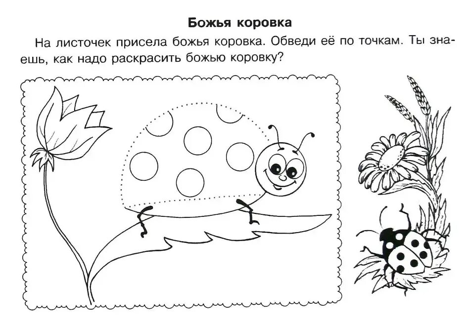 Распечатать развивающее задание