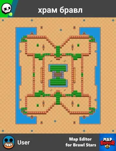 Карта brawl stars minecraft