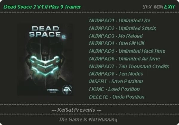 Dead Space 2 Trainer. Dead Space трейнер. Dead Space коды.