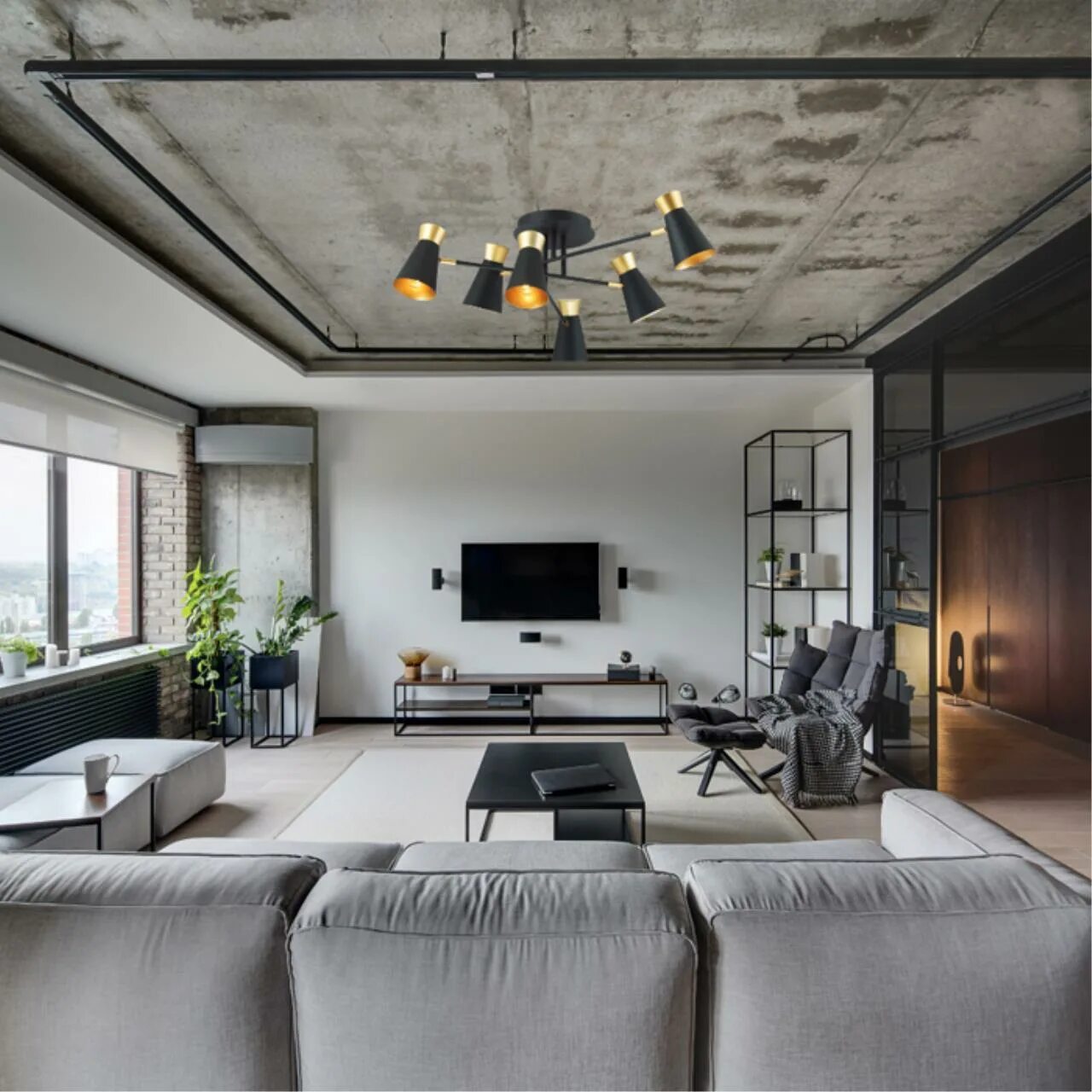 Loft мебель on Instagram: "Хотели бы жить в таком интерьере? #loft #лофт# #лофтм