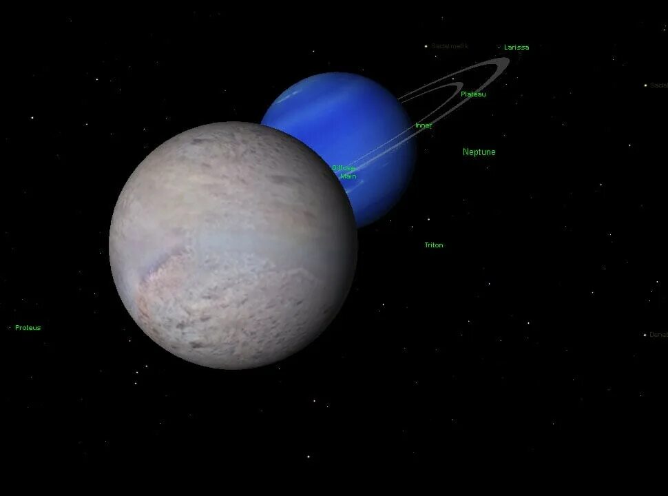 Планета нептун и плутон. Нептун и Тритон планеты. Спутники Нептуна. Тритон Спутник. Тритон Планета Спутник.