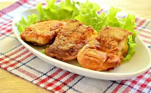 Простой кляр для горбуши