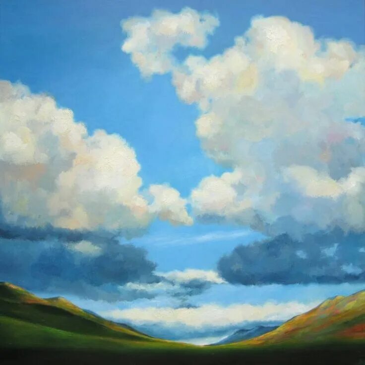 Sky - Fine Art Oil Painting