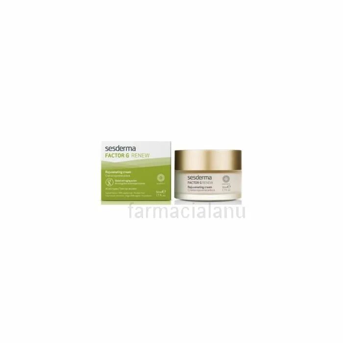 Factor крем. Сесдерма фактор g крем для лица. sesderma крем омолаживающий для лица factor g 50 мл. 40002960 factor g renew rejuvenating gel cream - омолаживающий крем-гель, 50 мл.