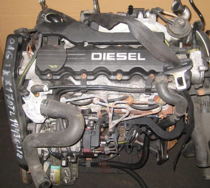 Двигатель контрактный Opel x17dtl 1.7. Двигатель Опель 1.7 дизель. Opel Astra f 1.7td x17dtl.