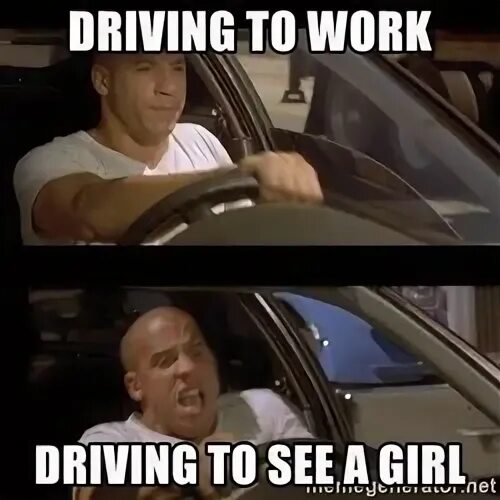 Does he drive
