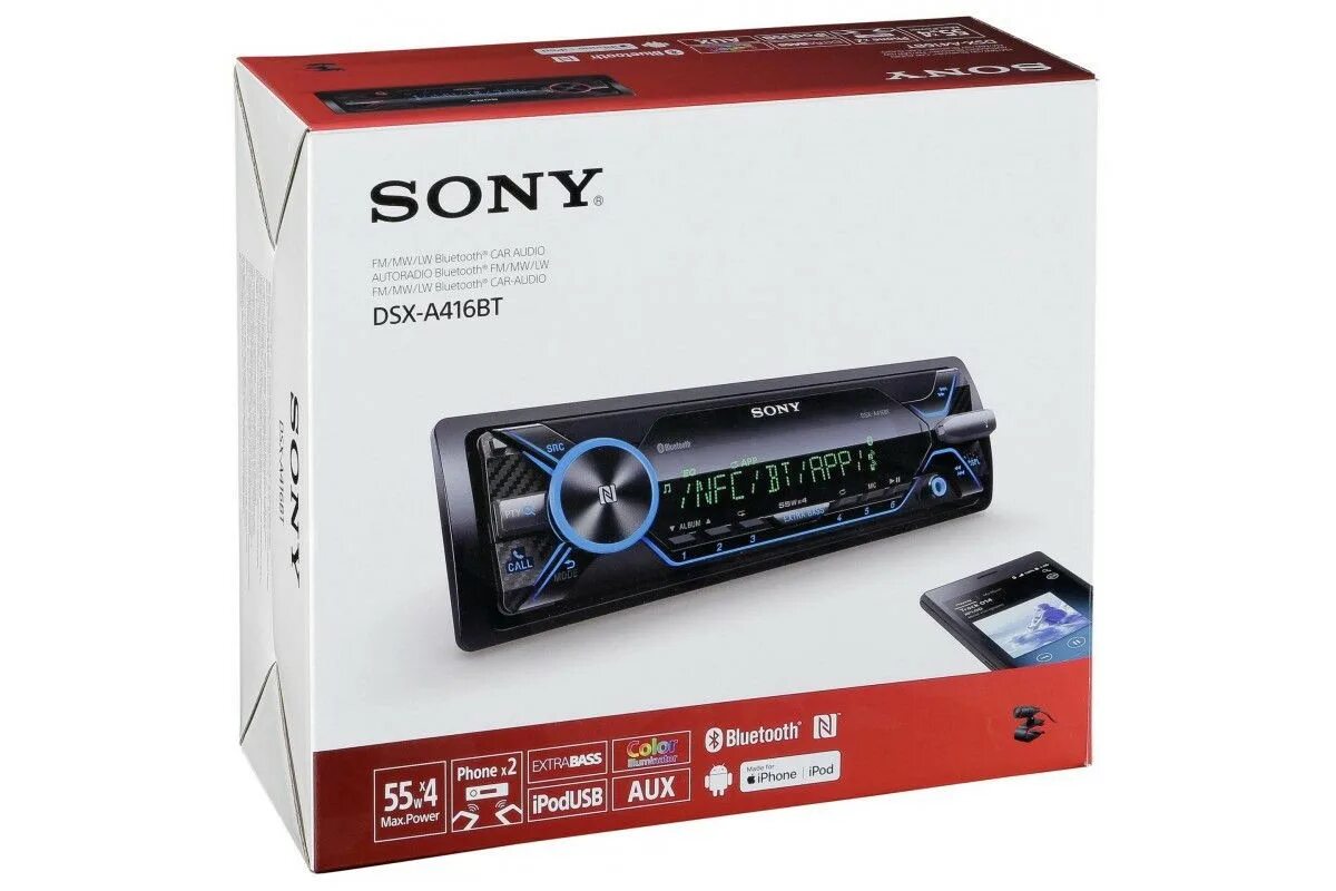 Sony dsx купить. Sony DSX-a416bt. Sony DSX-a416bt/q. Магнитола dsx416 BT. DSX-a416bt.