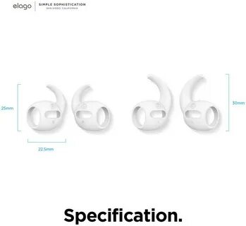Размеры амбушюр airpods