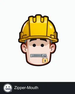 Download the Construction Worker - Expressions - Zipper Mouth 5734762