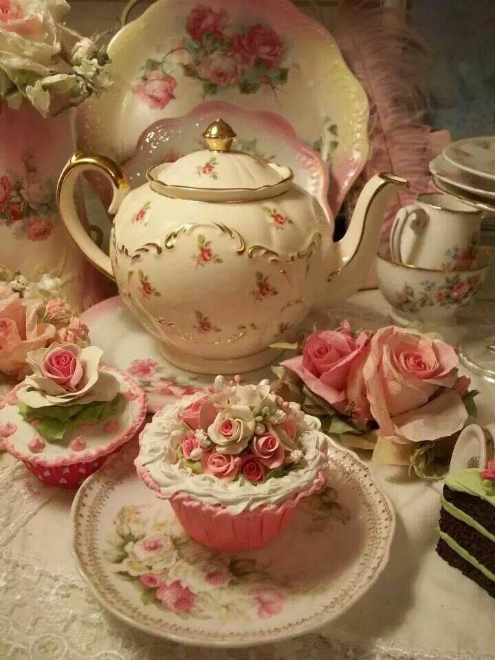 Доброе доброе утро картинки винтаж красивые скачать TinyTeaBag : Photo Tea art, Vintage tea, Tea