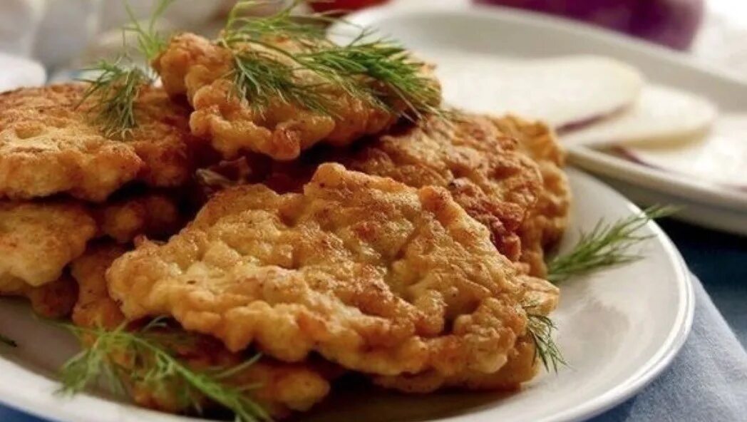 Куриные растрепки из грудки с мукой