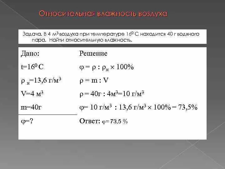 13 6 г м3. В 4 м3 воздуха при температуре 16 находится 40 г. Влажность воздуха при температуре в м3/м3. Задачи на нахождение относительной влажности с решением. При температуре 30 градусов водяного пара.