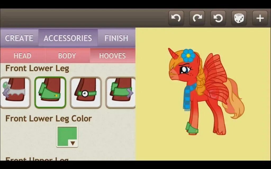Pony creator на андроид