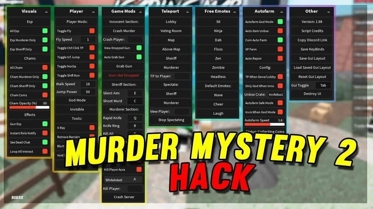 Скрипты murder