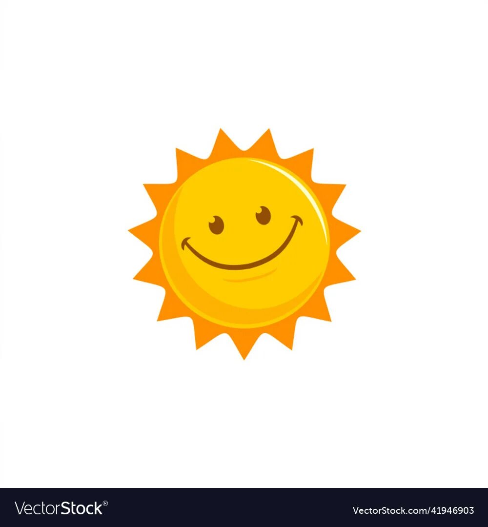 Sun is smiling