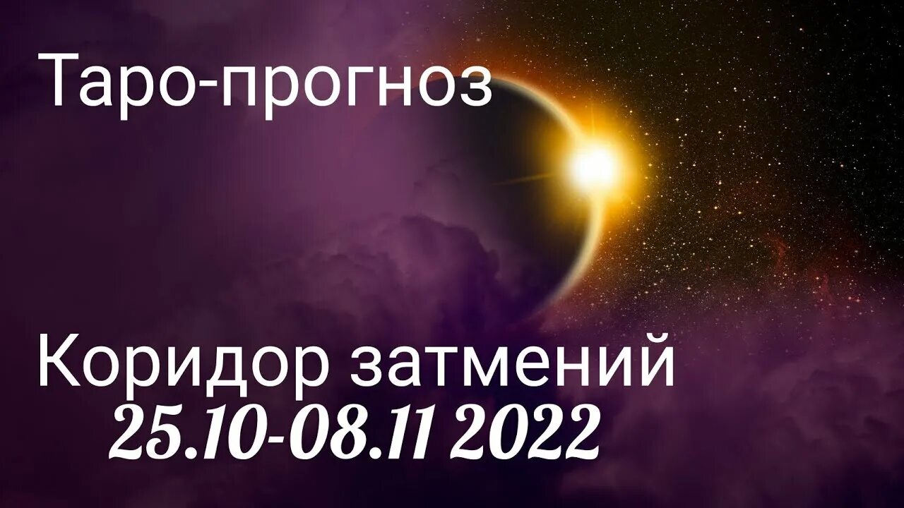 Коридор затмений 2024 г