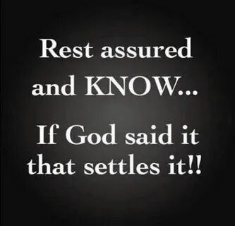 But rest assured