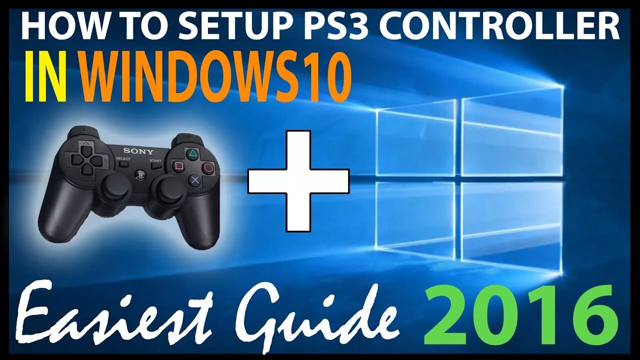 Easiest way to connect PS3 Controller to PC on Windows 10 ( DS3 / Sixaxis) You