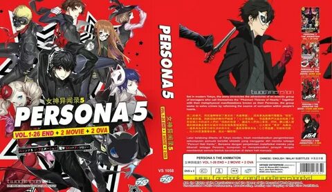 Аниме Dvd английский прозванное Persona 5 (1-26End+2 фильм +2OVA) все регио...