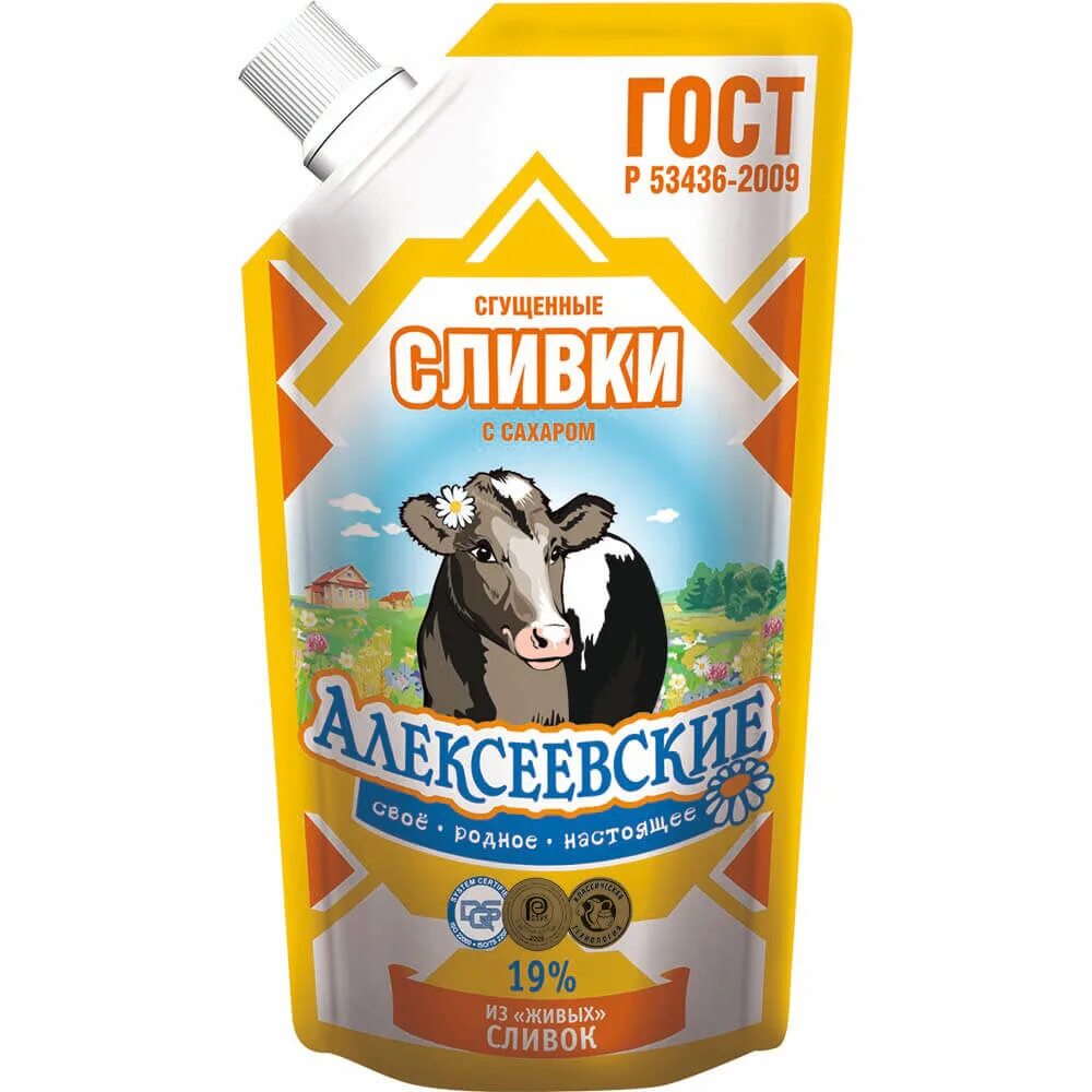 Сливки Алексеевские сгущенные с сахаром 19. БЗМЖ сливки Алексеевский 270г. Сливки сгущенные Алексеевское$ 19% 270 г. Сгущенные сливки "Алексеевское"360г. Сгущенные сливки купить