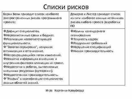 Риск программного обеспечения