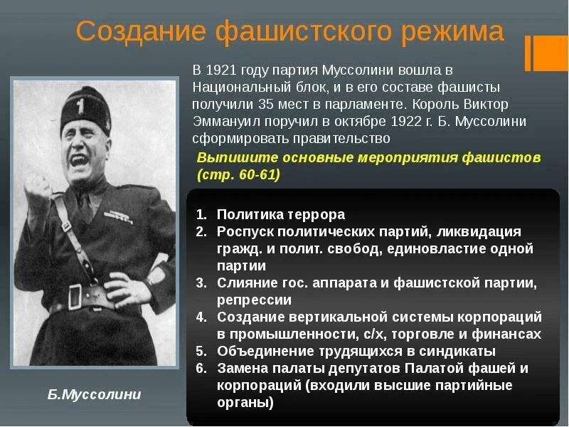 Муссолини какой режим. Фашизм презентация. фашистский политический режим страны. создание фашистского режима. нацизм презентация.