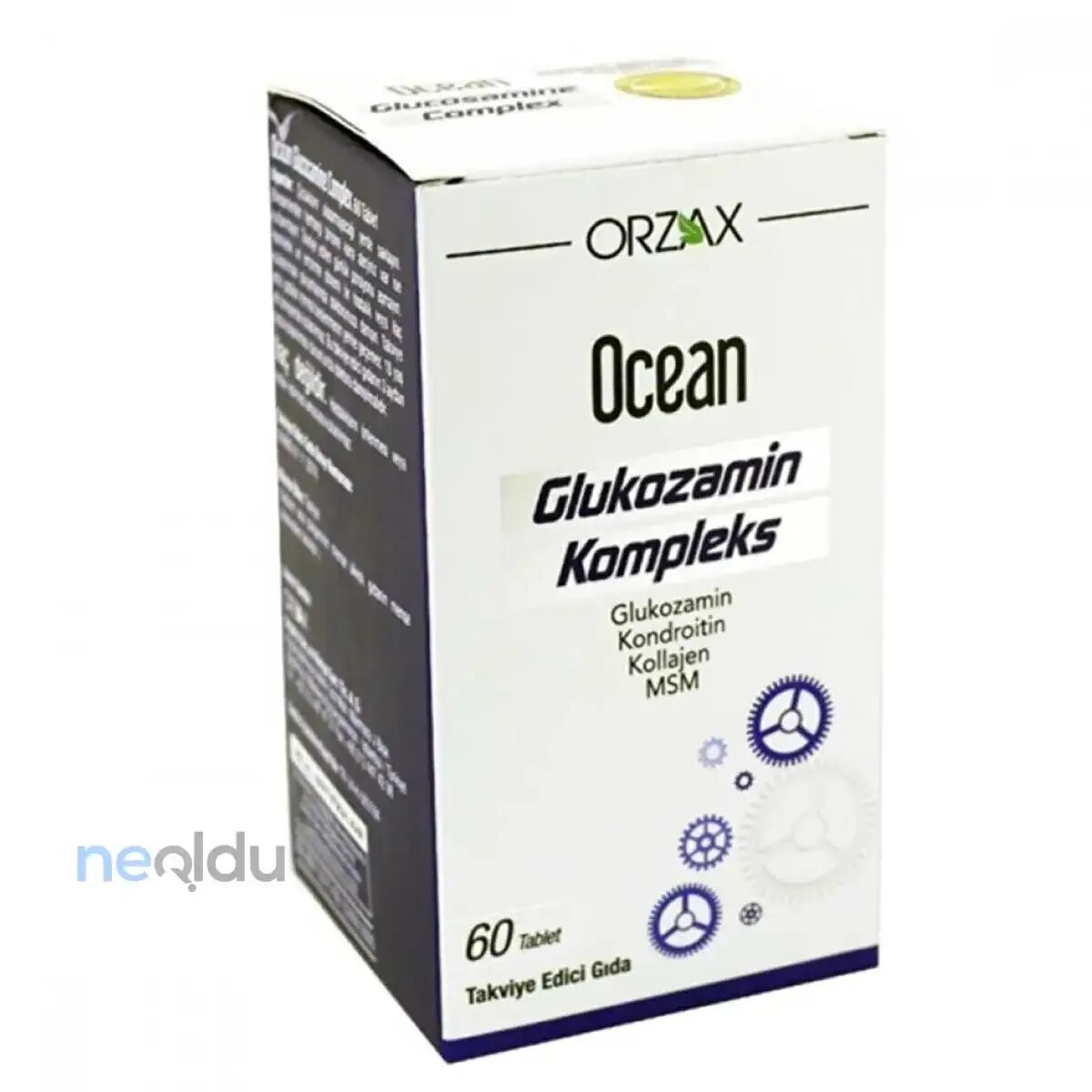 Orzax Glucosamine Complex. Ocean Ocean Glukozamin kompleks 60 Tablet. Ocean Glucosamine Complex. Orzax Ocean Glucosamine Complex.