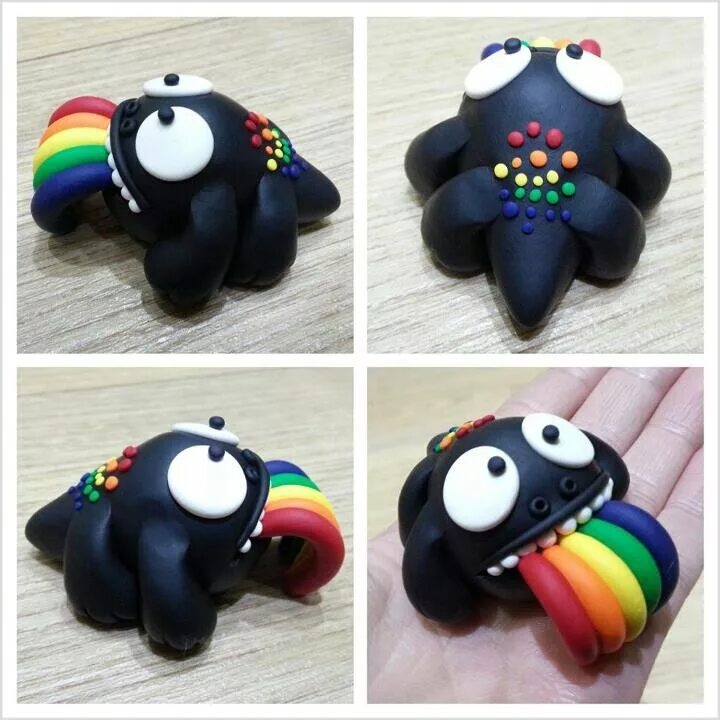 Pin on clay monsters Polymer clay crafts, Polymer clay sculptures, Polymer clay 