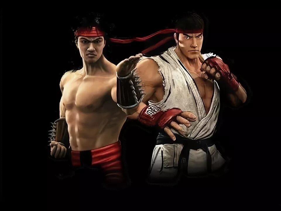 Liu v. Рю и лю кенг. liu kang vs ryu. рю против лю кана. kenshi vs liu kang.