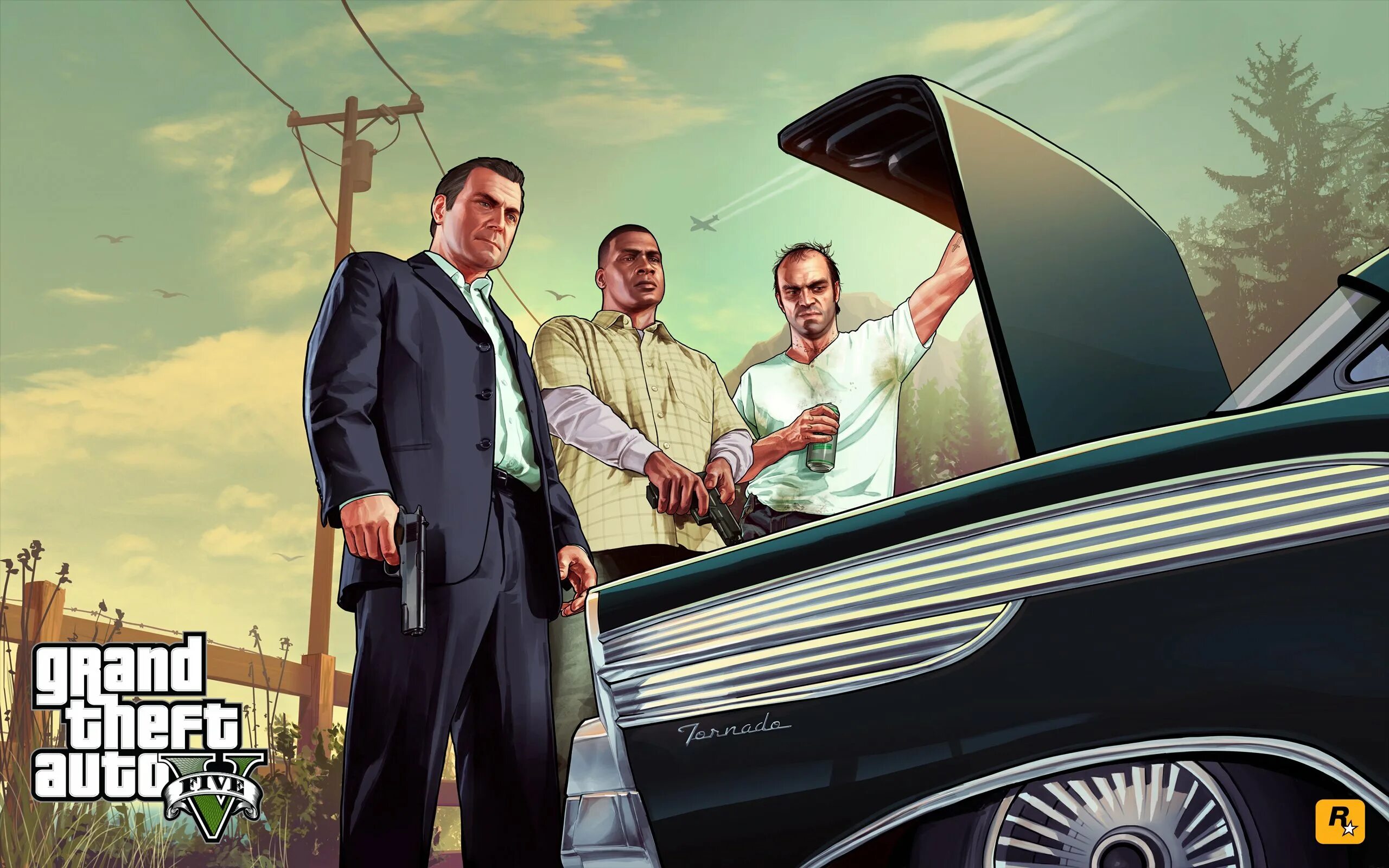 ГТА 5. Grand Theft auto 5 Франклин.