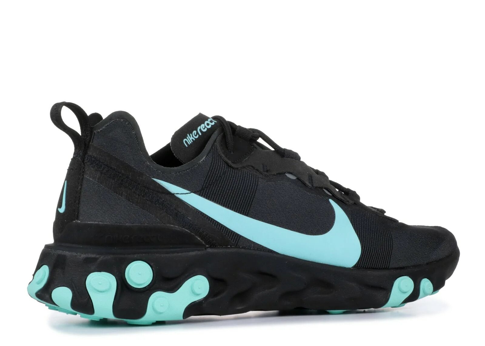 Найк реакт. Найк реакт элемент 55. Nike React element 55 Black. Nike React element 55 голубые. Nike React element 55 se Black White.