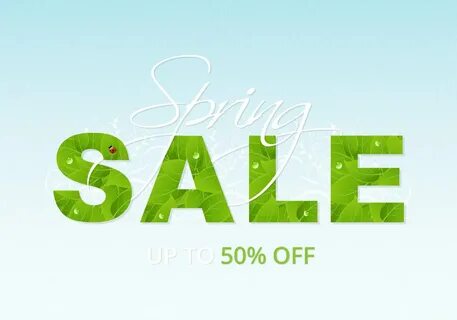Spring sale