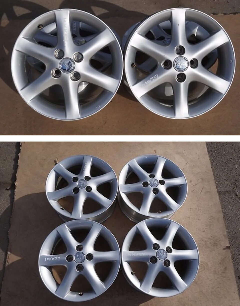 3 диски тойота. Диски toyota fielder r15. диски тойота шестилучевые r17. диски р15 тойота королла.