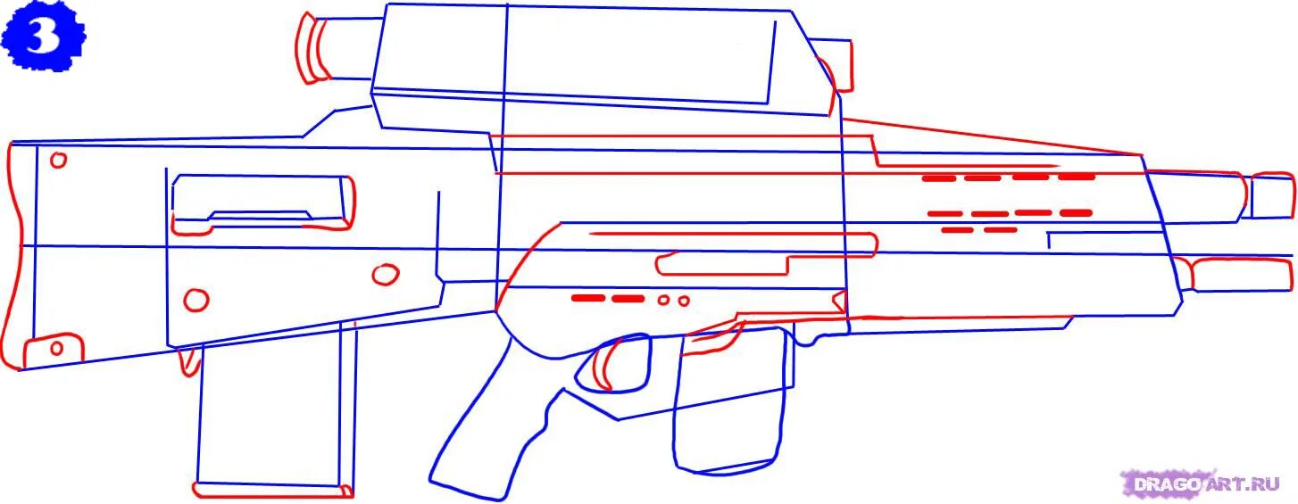 Оружие поэтапно. Xm29 чертеж. Оружие карандашом. Поэтапное рисование винтовки. Рисование оружие для начинающих.