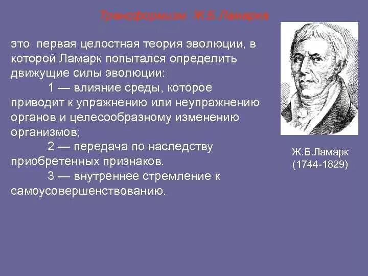 Почему теория ламарка о развитии организмов. Теория ж б Ламарка. Ж-Б Ламарк первая теория эволюции. Эволюционное учение Ламарка. Первая теория эволюции Ламарка.