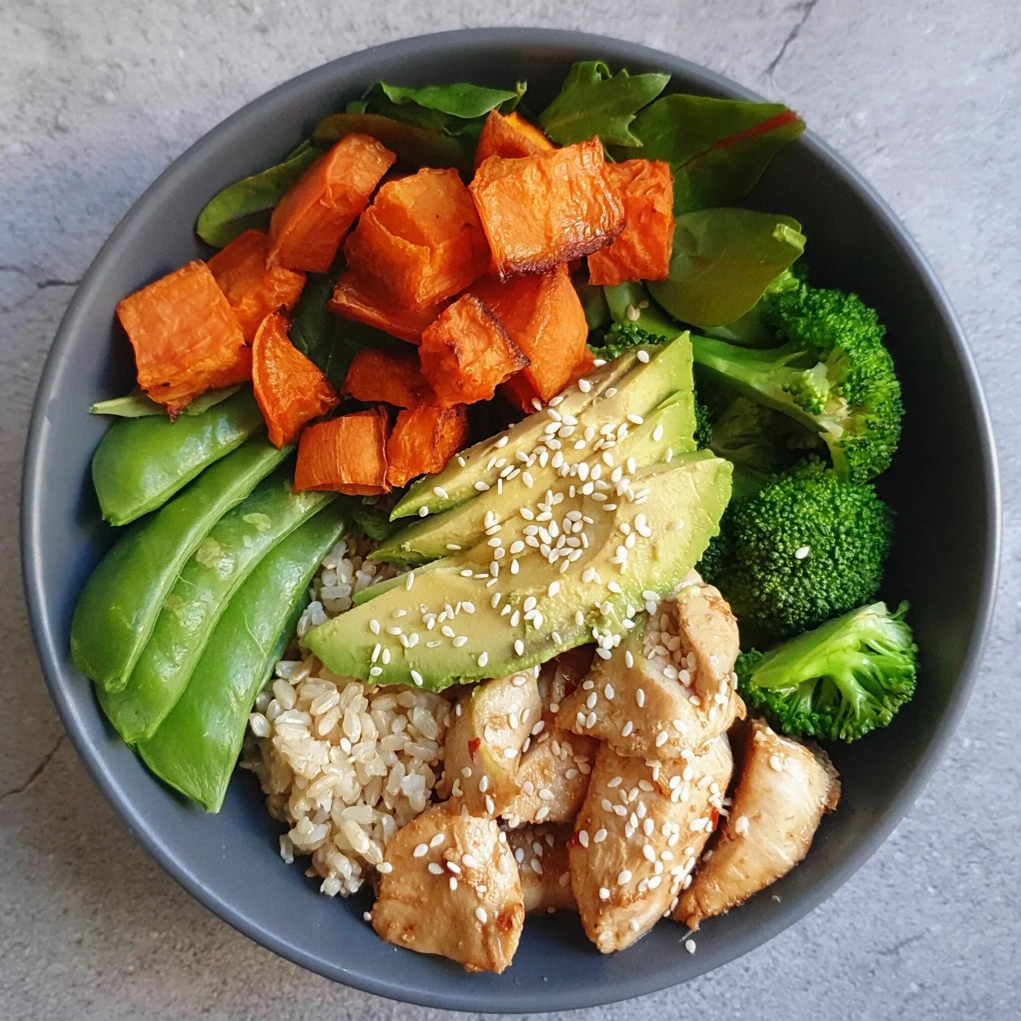 Filling meals. Healthy Protein meals. Macro Bowls. Healthy and tasty.