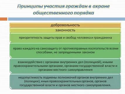 Общественные принципы и законы