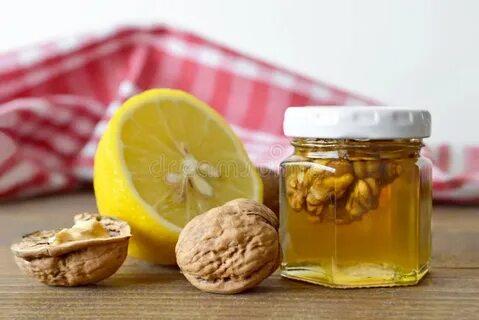 Рецепт грецкие орехи с медом и лимоном