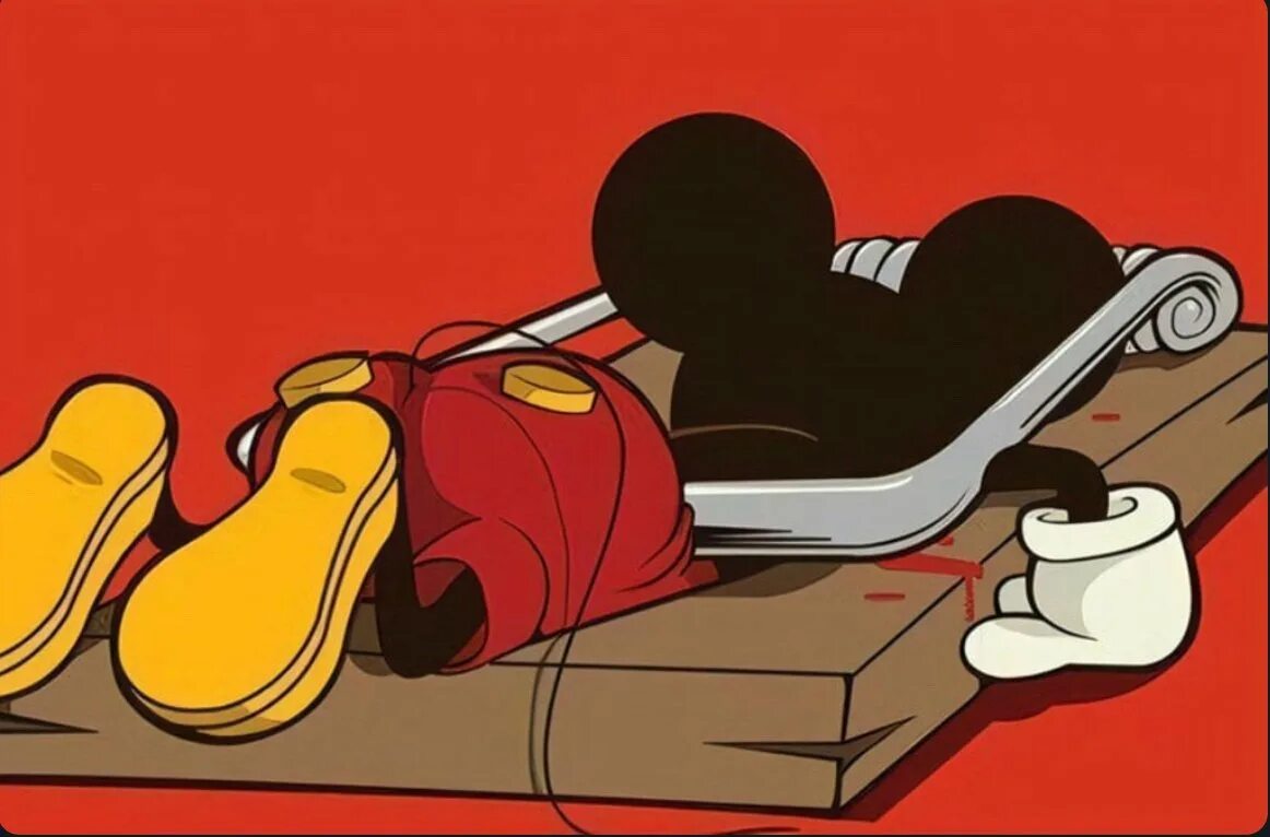 Mickey mouse trap