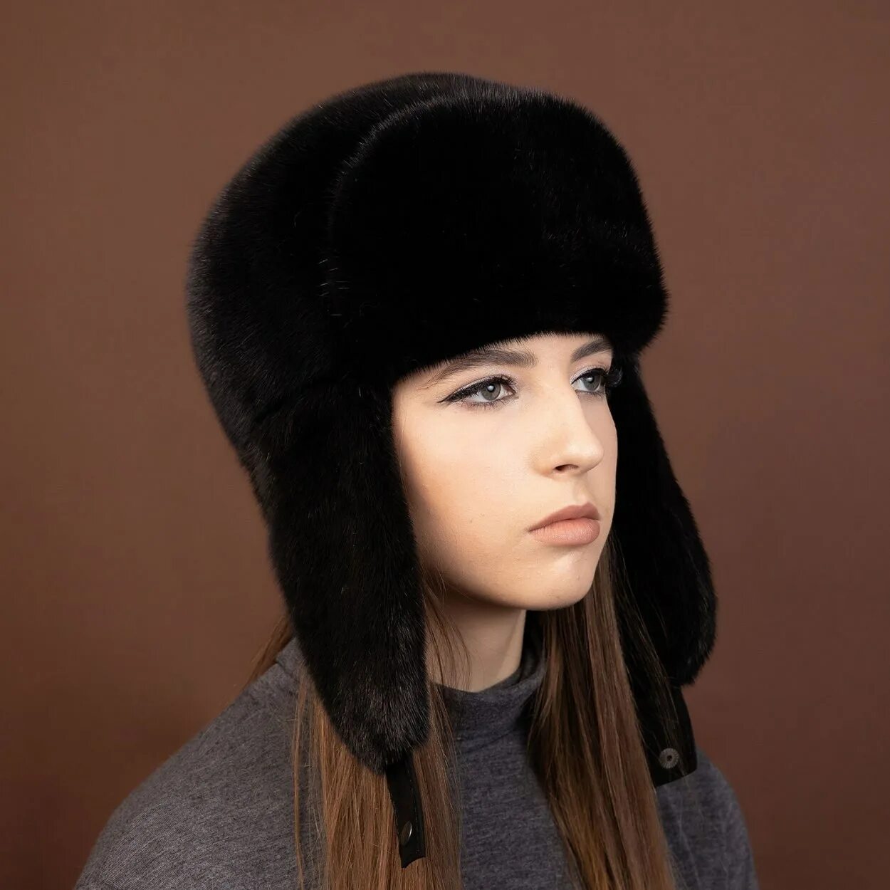 Шапки меховые из норки (фотографии) - chicoutfit.ru