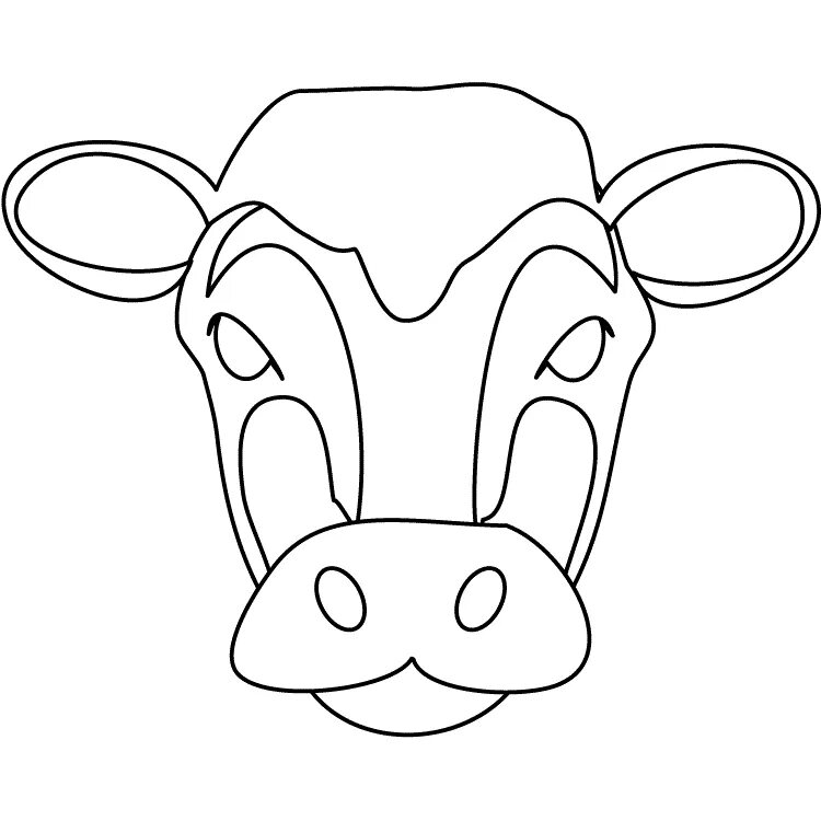 Голова коровки. Маска бычка для детей. Маска бык. Маска коровы для детей. Морда коровы для маски.