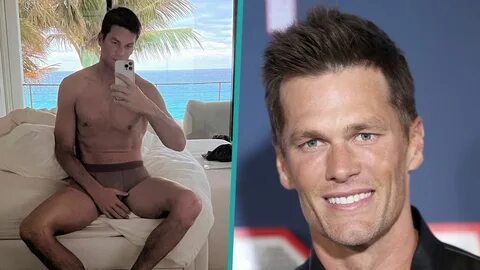 Tom Brady is baring it all after losing a bet. 