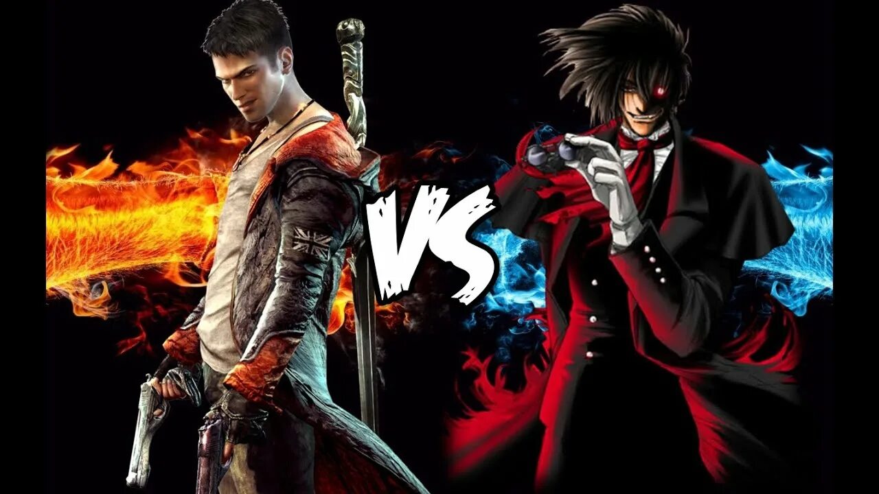 Данте против. Devil May Cry Алукард. Алукард и Данте. Dante vs Alucard. Алукард и ВЭШ И Данте.