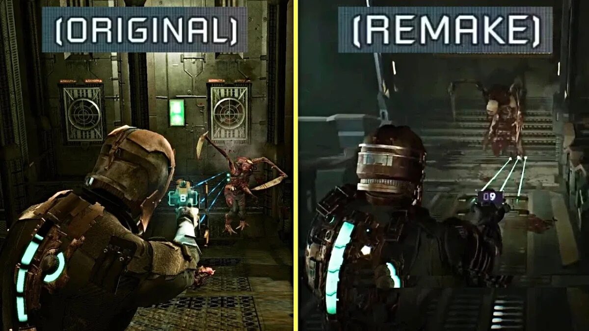 Dead Space Remake ps4. Dead Space 2 Remake. Dead Space 2 ps4. Ремейк Dead Space comparation.