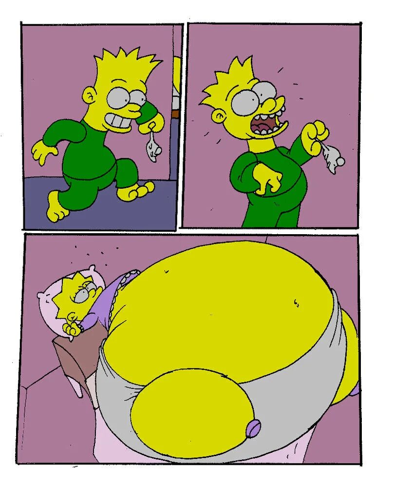 Симпсоны fat belly.