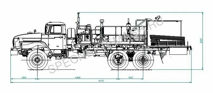 1951 40. Агрегат цементировочный АЦ-32. Шасси Урал 4320-1951-60. Шасси Урал-4320-0001951-40. Урал 4320-1951.