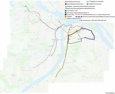 Трамваи нижнего новгорода маршруты
