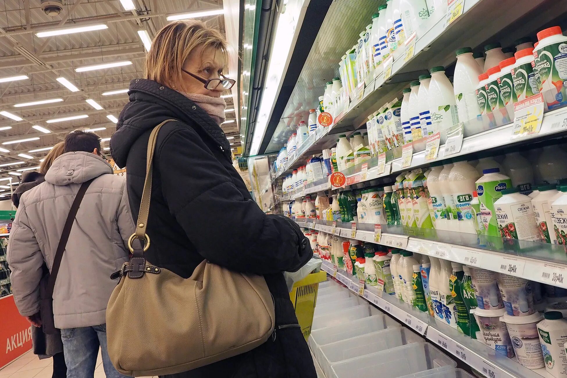 Рост цен на молочную продукцию
