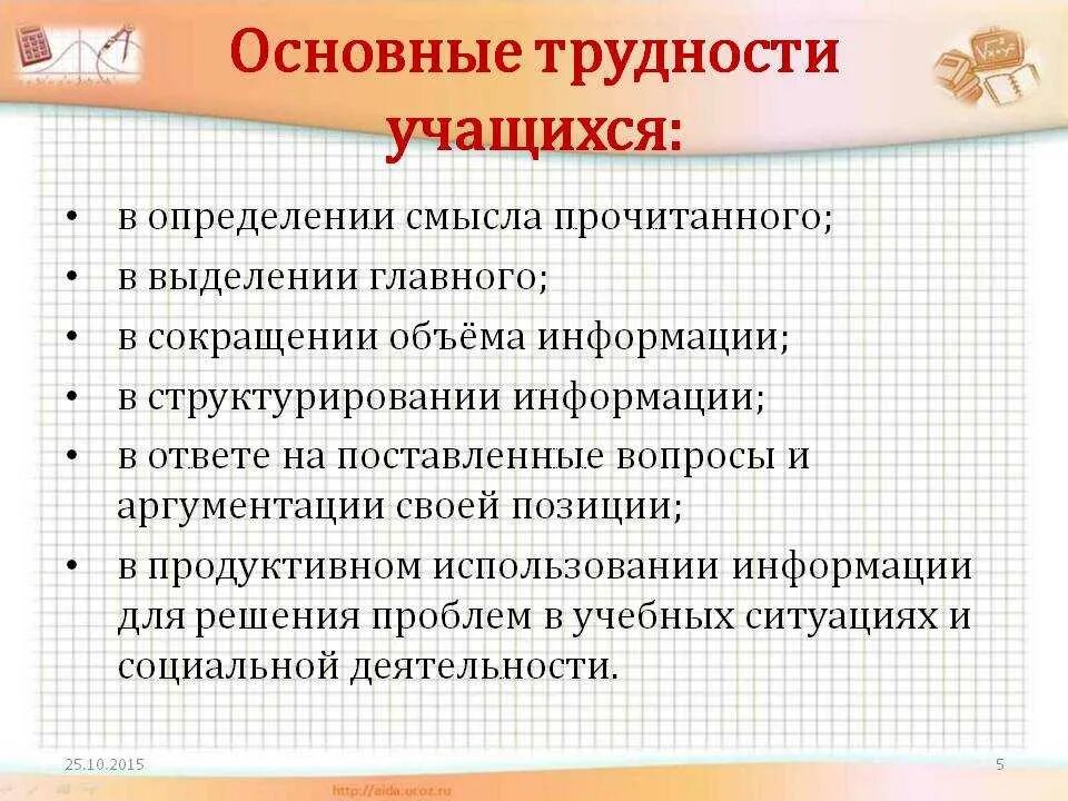 Затруднения учащихся. Причины затруднений учащихся при выполнении заданий. Основные проблемы работы с учеником. Причины затруднений при выполнении заданий по литературе. Трудности аудирования